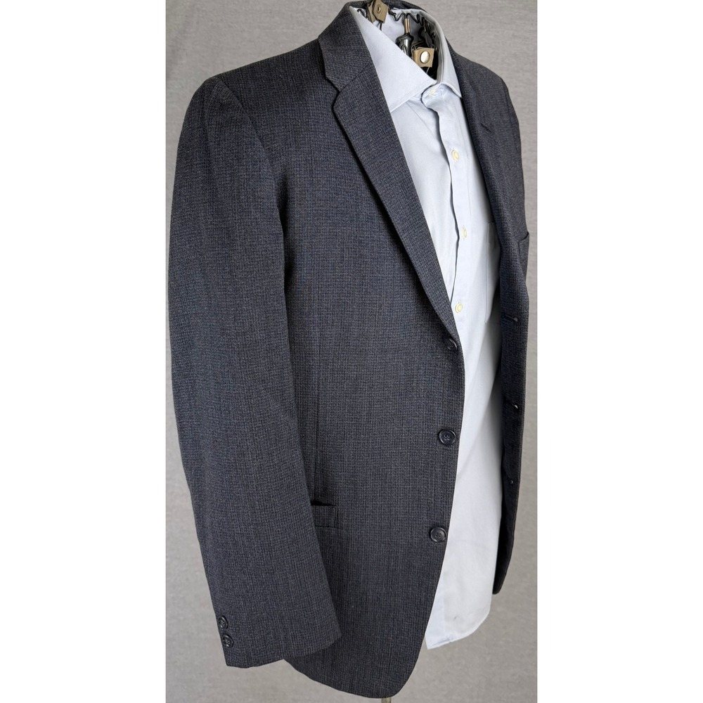 Vintage‎ 50s Saphire Clothes Trimount 2 Piece Suit Charcoal Gray 38 32x28 Mens